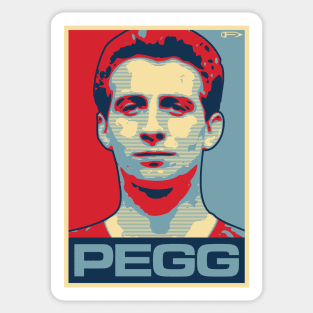 David Pegg Sticker